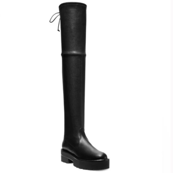 NIB Stuart Weitzman Leather Boots size 38.5 - Picture 5 of 16